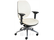 Leather Medium Back Chair CG-J203R3STG