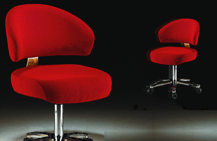 Bar Stool|Leather Facing Bar Stool|Office Furniture||升降旋转吧椅